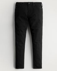 Hollister - Black No Fade Athletic Skinny Jeans - Lyst