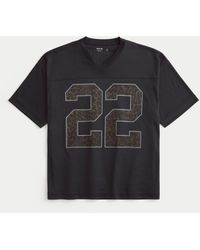 Hollister - Baggy Pattern Graphic Jersey - Lyst