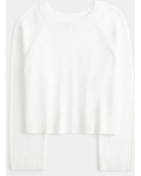 Hollister - Slouchy Off-the-shoulder Sweater - Lyst