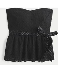 Hollister - All-over Lace 2-in-1 Top - Lyst