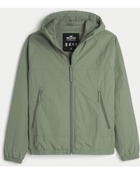 Hollister - Fleece-lined All-weather Zip-up Jacket - Lyst