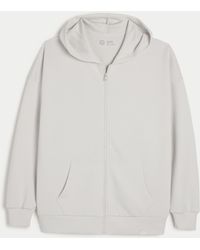 Hollister - Gilly Hicks Active Cooldown Oversized Zip-up Hoodie - Lyst