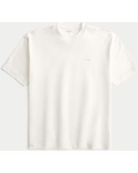 Hollister - Boxy Logo Cooling Tee - Lyst