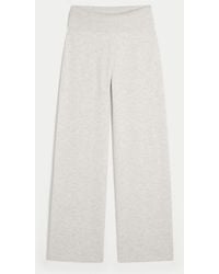 Hollister - Gilly Hicks Sweater-knit Foldover Straight Pants - Lyst