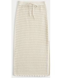 Hollister - Crochet-style Cover Up Maxi Skirt - Lyst