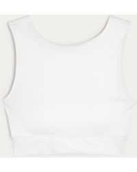 Hollister - Gilly Hicks Active Strappy Back High-neck Top - Lyst