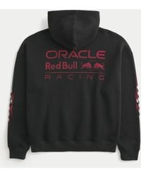 Hollister - Boxy Oracle Red Bull Racing Graphic Hoodie - Lyst