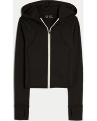 Hollister - Gilly Hicks Active Recharge Oberteil mit Reißverschluss und Kapuze - Lyst