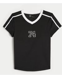 Hollister - Gilly Hicks Active Graphic Baby Tee - Lyst