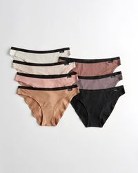 Hollister - Gilly Hicks Cotton Blend Bikini Underwear 7-pack - Lyst
