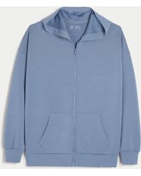 Hollister - Gilly Hicks Active Cooldown Oversized Zip-up Hoodie - Lyst
