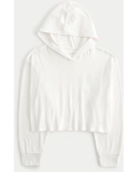 Hollister - Easy Cozy Ribbed Hoodie - Lyst