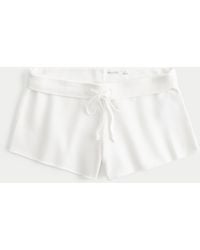Hollister - Fleece Mini Short - Lyst