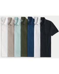 Hollister - Icon Polo 7-pack - Lyst
