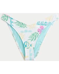 Hollister - Rib Cheeky Bikini Bottom - Lyst