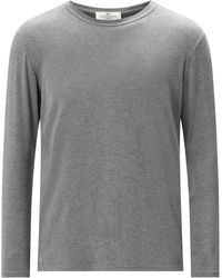 Homebody Long Sleeve Pyjama T-shirt - Grey