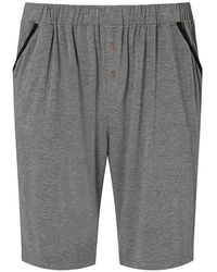 Homebody Jersey Pyjama Shorts - Grey