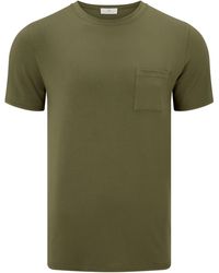 Homebody Short Sleeve Round Neck Jersey T-shirt - Green
