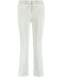 Gerry Weber - 7/8 jeans mar꞉lie flared fit cropped baumwolle - Lyst