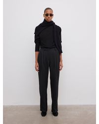 House of Dagmar - Relaxed Wool Trouser - Lyst