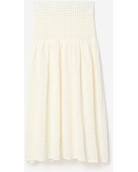 House of Dagmar - Open Knit Maxi Skirt - Lyst
