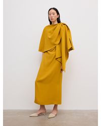 House of Dagmar - Draped Maxi Dress - Lyst