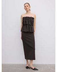 House of Dagmar - Sculpted Slim Dress - Lyst