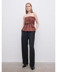 House of Dagmar - Sculpted Tube Top - Lyst