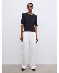 House of Dagmar - Fitted Rib T-Shirt - Lyst
