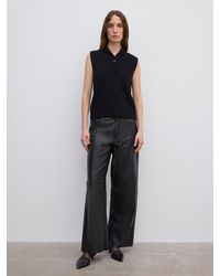 House of Dagmar - Sleeveless Knit Top Cashmere Blend - Lyst