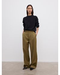 House of Dagmar - Relaxed Wool Trousers - Lyst