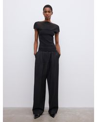 House of Dagmar - Contrast Knit Top - Lyst