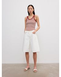 House of Dagmar - Ribbed Tank Top - Lyst