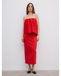 House of Dagmar - Rouched Tube Dress - Lyst