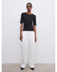 House of Dagmar - Fitted Rib T-Shirt - Lyst