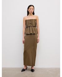 House of Dagmar - Sculpted Tube Top - Lyst