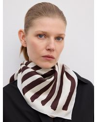 House of Dagmar - Small Silk Scarf - Lyst