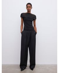House of Dagmar - Contrast Knit Top - Lyst