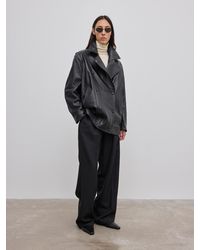 House of Dagmar - Db Leather Jacket - Lyst