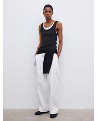 House of Dagmar - Fitted Rib Tank Top - Lyst