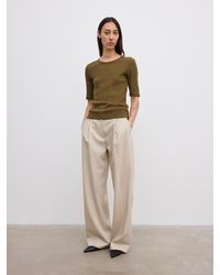 House of Dagmar - Fitted Rib T-Shirt - Lyst