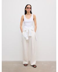 House of Dagmar - Relaxed Linen Trousers - Lyst