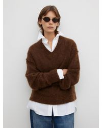 House of Dagmar - V-Neck Alpaca Knit - Lyst