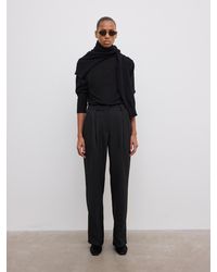 House of Dagmar - Relaxed Wool Trouser - Lyst