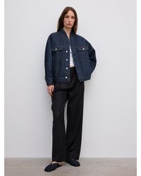House of Dagmar - Short Denim Jacket - Lyst