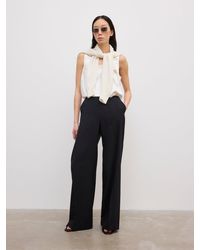 House of Dagmar - Elastic Wool Trouser - Lyst