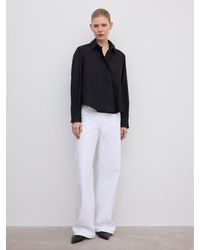 House of Dagmar - Cropped Shirt - Lyst