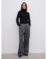 House of Dagmar - Relaxed Wool Trouser - Lyst