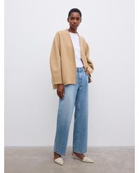 House of Dagmar - Long Wool Cardigan - Lyst