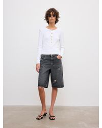 House of Dagmar - Baggy Fit Shorts - Lyst
